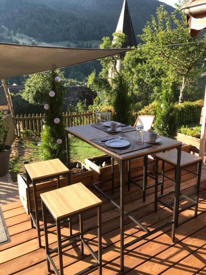Villa Le Blanc Nordique Le Bouchet-Mont Charvin Exterior foto