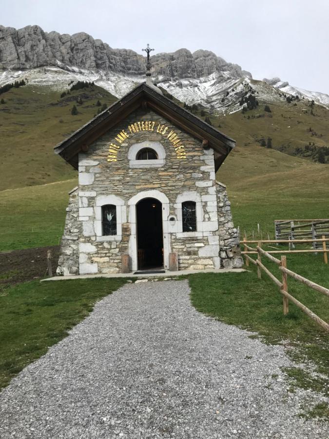 Villa Le Blanc Nordique Le Bouchet-Mont Charvin Exterior foto